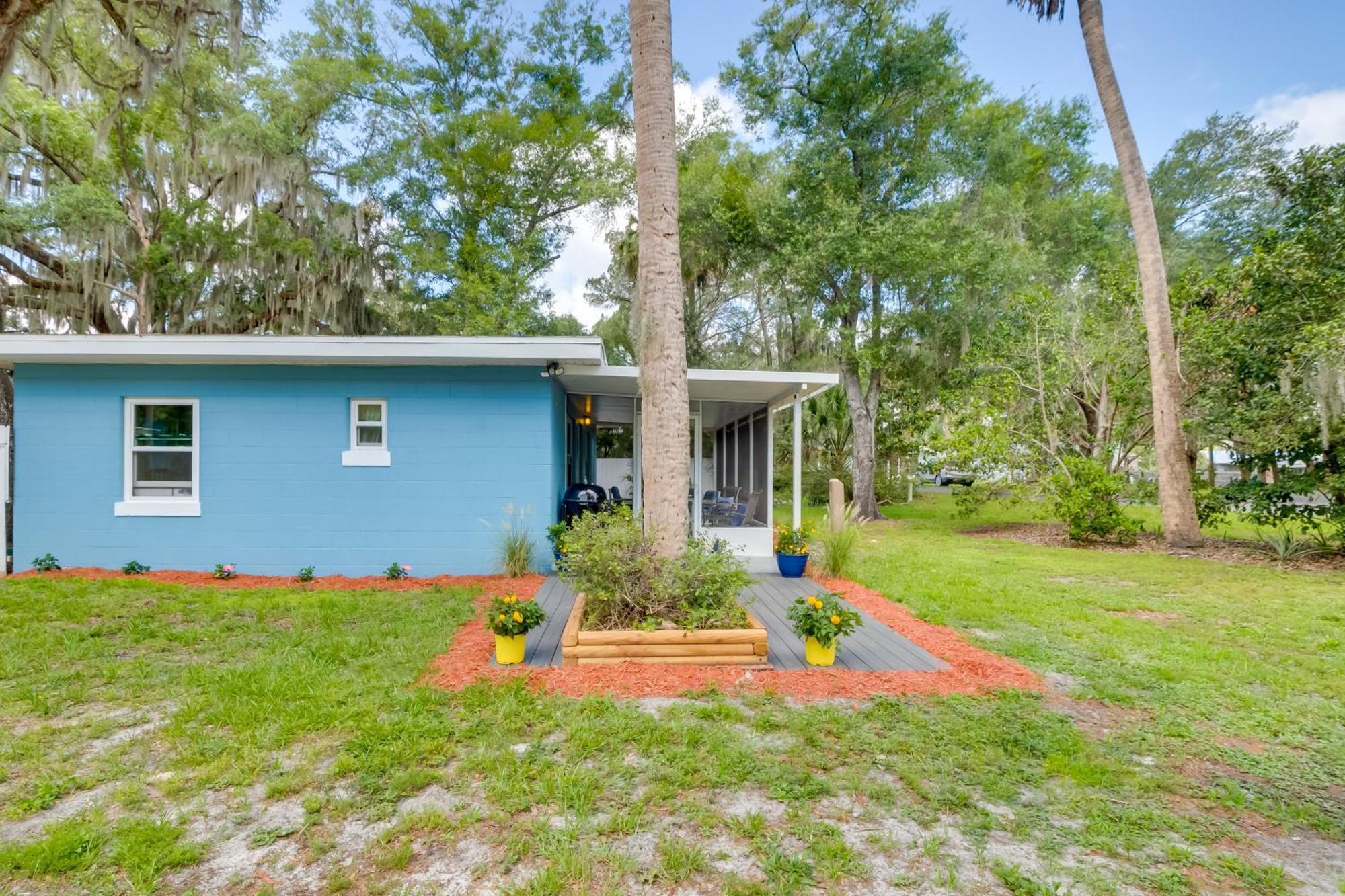 Crystal River House Scalloping And Dock, Gulf 7 Mi! מראה חיצוני תמונה